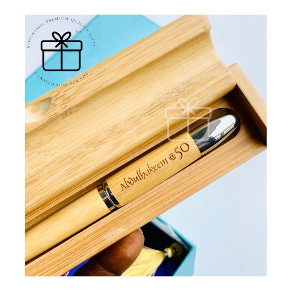 Wooden Pen Gift Set - Image 2