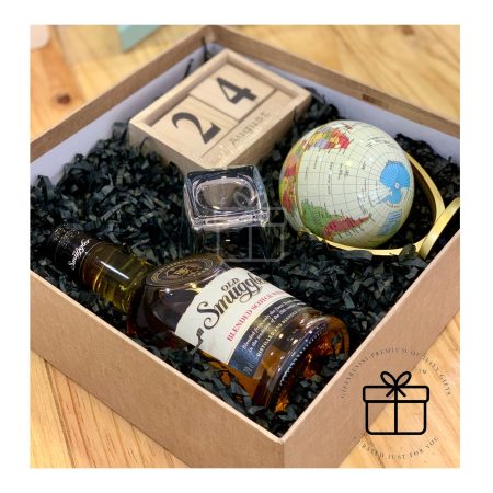 Whiskey Lover Gift Box for Boss Friend Dad Uncle For Him