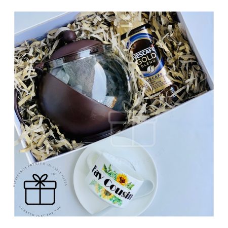 Coffee Lover Gift Personalized Tea Cup And Saucer Set