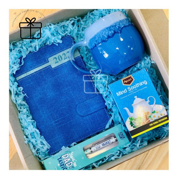 DadTastic Blue Themed Dad Gift Box For Special Celebrations