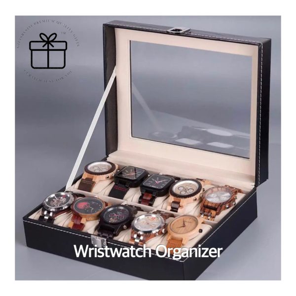 Ten Spaces Wristwatch Organizer Gift For Him Special Occasions Gift