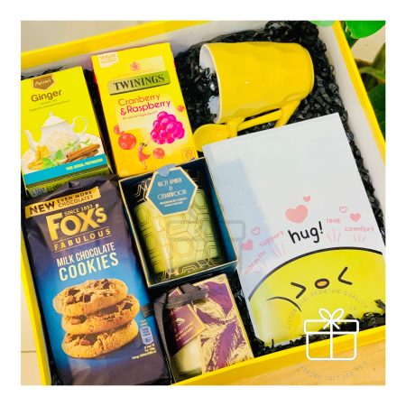 Hello Yellow Treat Box Get Well Soon Tea Scented Candle Gift Box