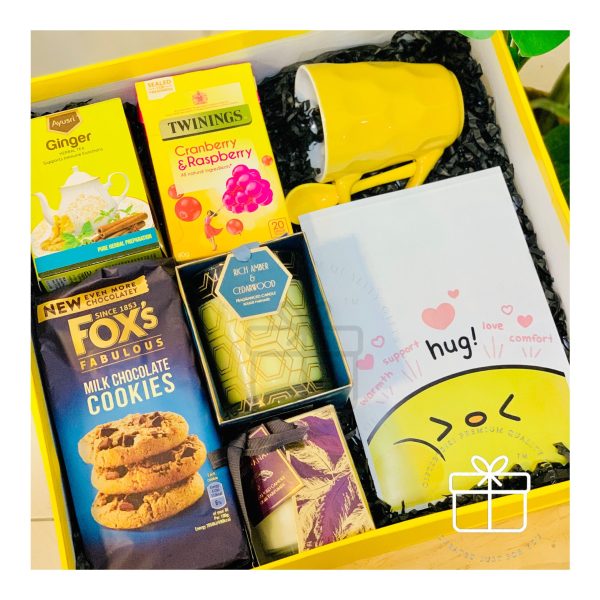 Hello Yellow Treat Box Get Well Soon Tea Scented Candle Gift Box