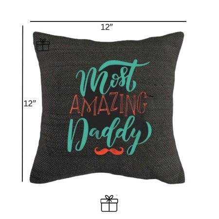 “Most Amazing Dad” Mini Pillow