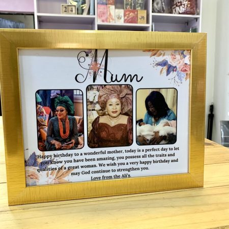 Gold Landscape Mum Frame