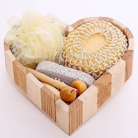 Wooden Pamper Bath Set