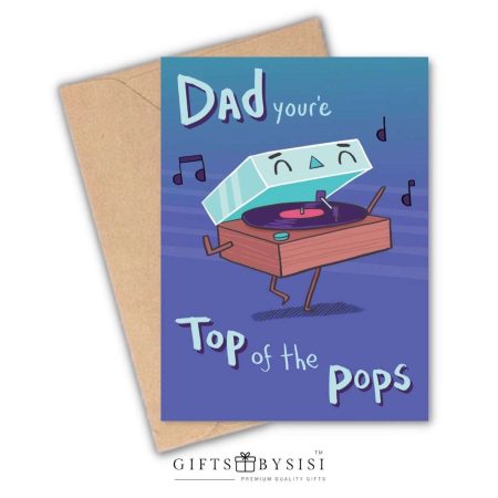 POP Dad Personalized Greeting card
