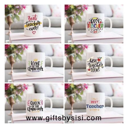 Real Heroes Best Teacher King Queen of The Classroom 11oz Mug