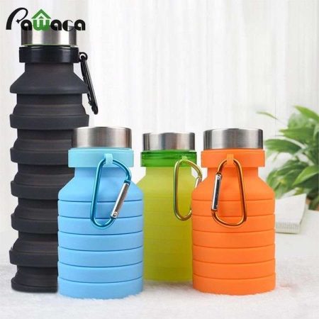 Silicon Collapsible Water Bottle