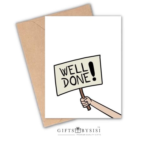 Well Done Personalized Greeting Card