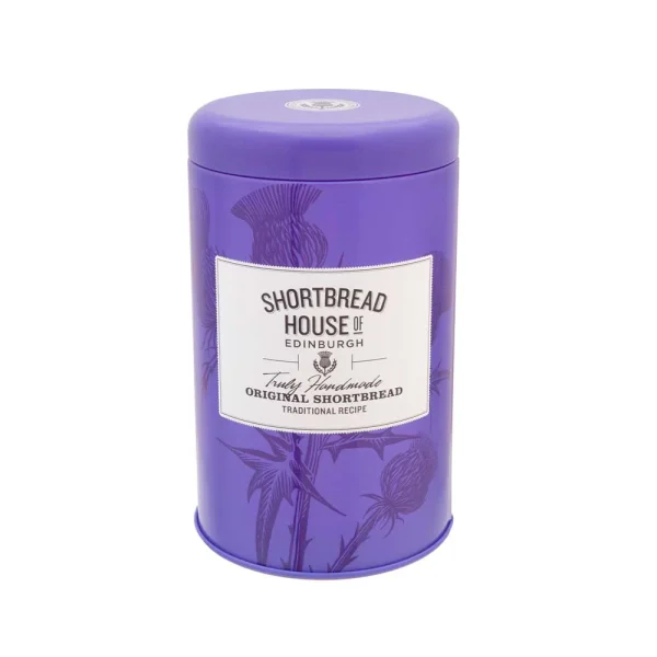 140g Tin of Shortbread House of Edinburgh Cookie - Purple - Image 2