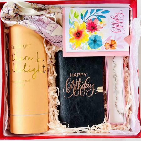 Colorful Birthday Package For Her Mom Wife Sister