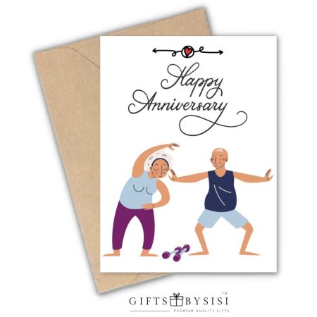 Happy Anniversary Personalized Greeting Card