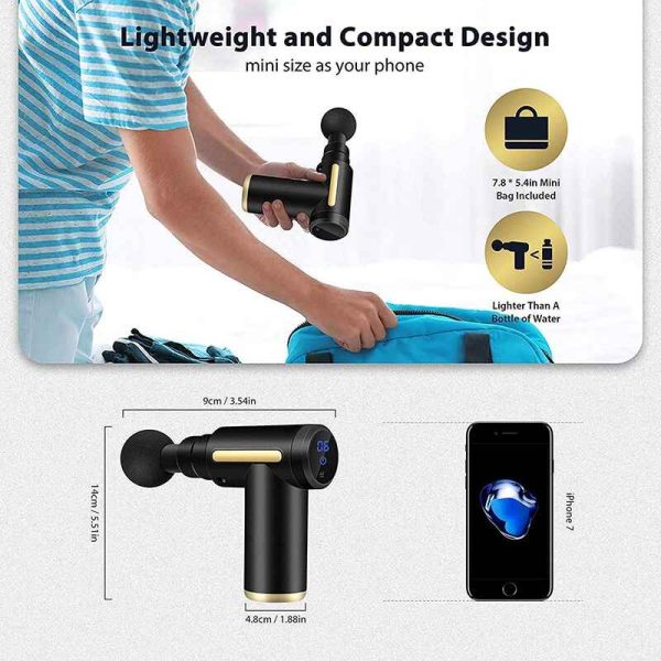 Smart Handheld Muscle Massage Gun - Image 3