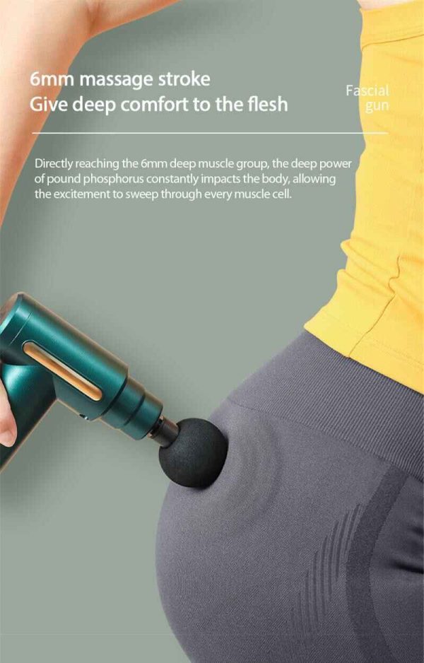 Smart Handheld Muscle Massage Gun - Image 5