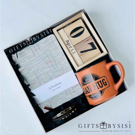 Cool Man Simple Celebration Gift Box for Him Dad Husband Brother Lover