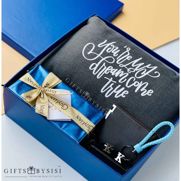 Dream Come True Gift Box for Lover Husband Boyfriend Birthday Celebration Fathers Day