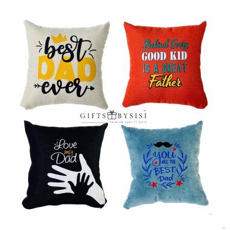 Dad Cushion Collection Birthday Gift For Dad Custom Dad Pillow