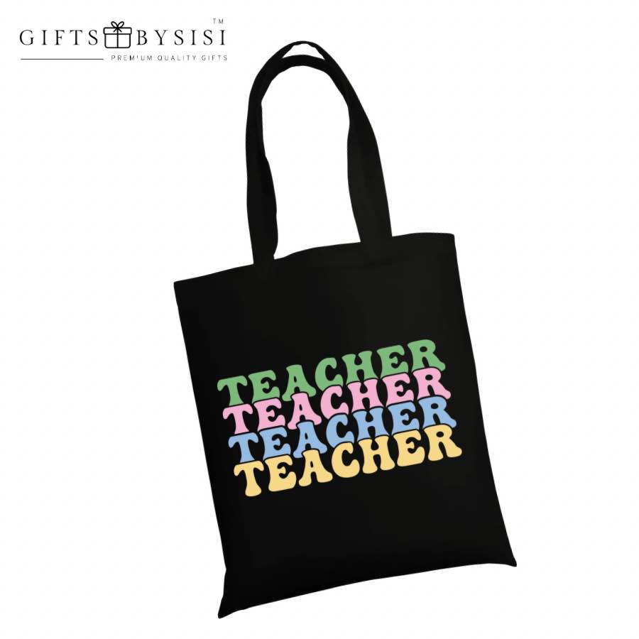 Personalized Teacher Tote Teacher Appreciation Gift