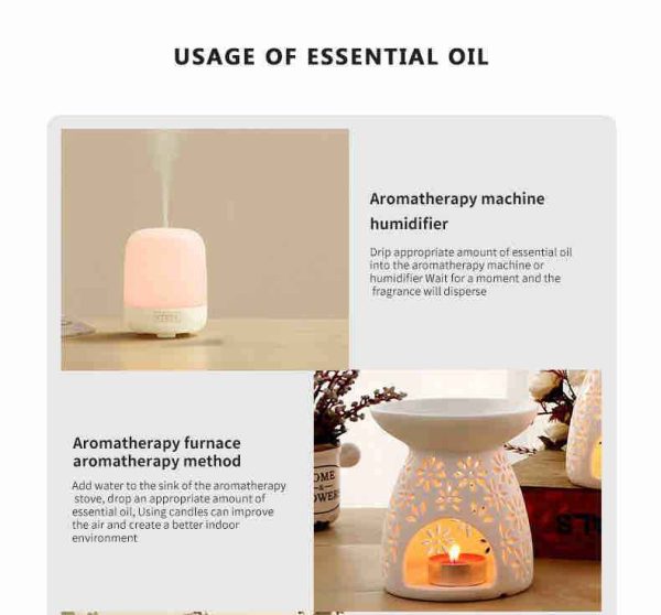 6 Pieces 10ml Pure Aromatherapy Essential oil - Image 4