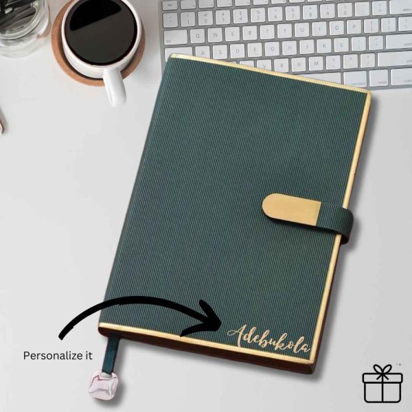 Zinger Topnotch A5 Journal with crusty detailing