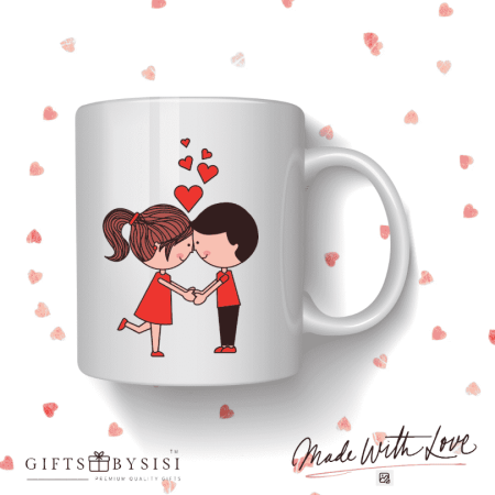 Limited Edition Valentine Design White Mug
