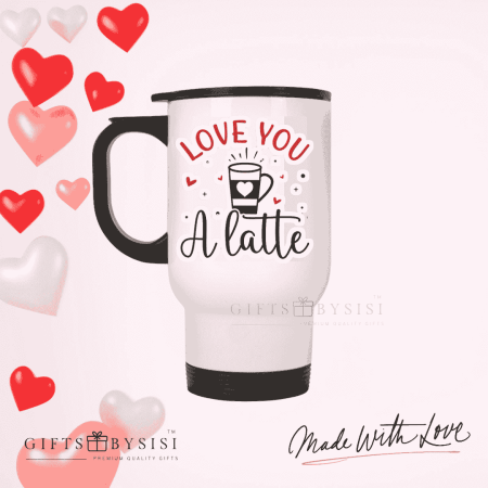 Limited Edition Lovers Day Personalized Travel Coffee Cup Mug With Lid