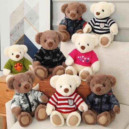 30cm Rich Furry Plush Teddy Bear Gift