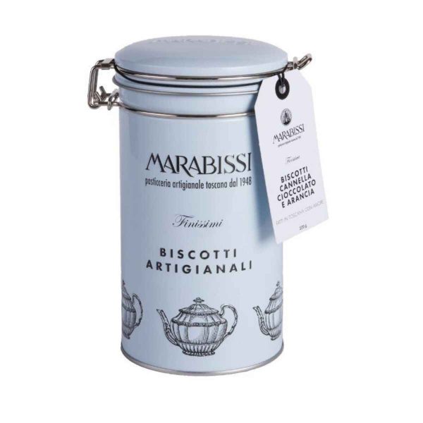Marabissi Traditional Artigianali Biscotti Snacks in Tin - Image 4