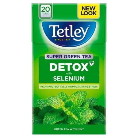 Tetley Super Green Tea Detox with Selenium