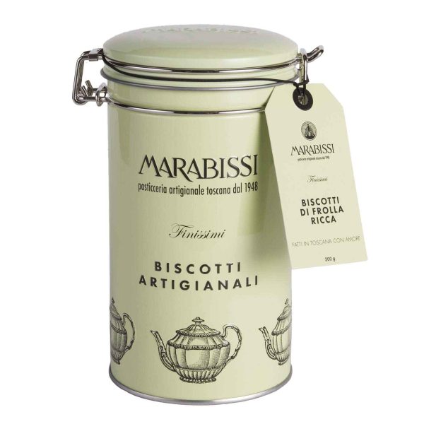 Marabissi Traditional Artigianali Biscotti Snacks in Tin