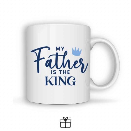 King Father Sublimation Printed Father’s Day Mug
