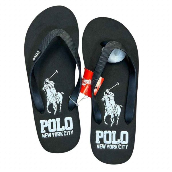 Polo by Ralph Black Flip Flop Slipper for Him