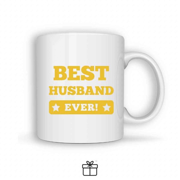 Best Husband Ever Sublimation Printed Father’s Day Mug
