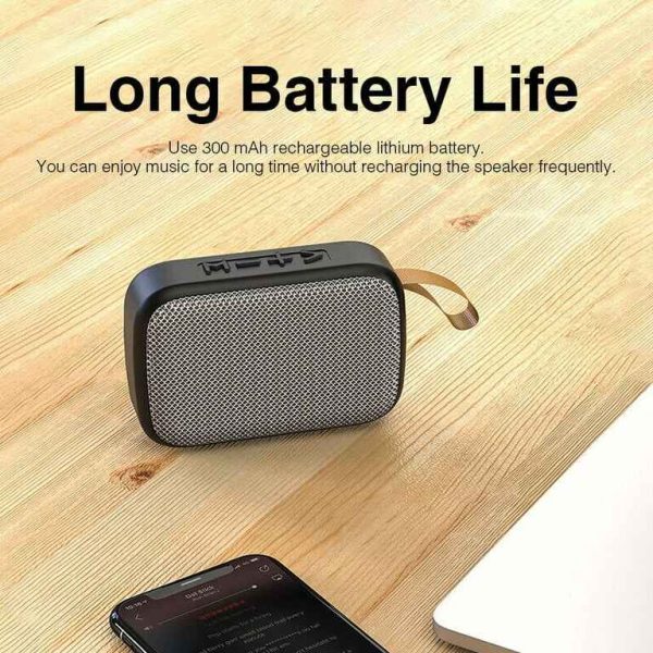 Portable Bluetooth Speaker Wireless Super Bass Handsfree Palm Size Gadget - Image 3