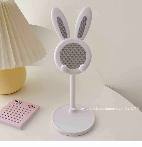 Cute Cartoon Rabbit Adjustable Desktop Phone And Tablet Holder Gift - Image 6