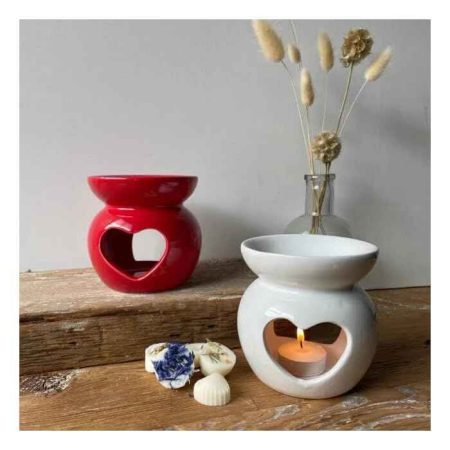 Heart on Sleeves Multifunctional Ceramic Oil Burner