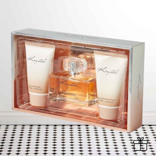 3-in-1 Krystal pour Femme Fragrance Gift Set