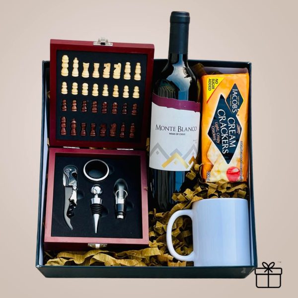 Merry And Wine Client Appreciation Holiday Gift Hamper