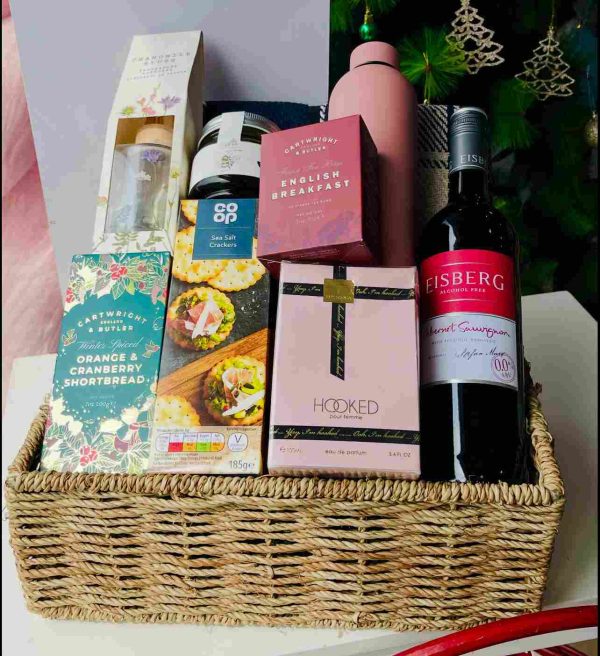 Holiday Joy Christmas Gift Basket