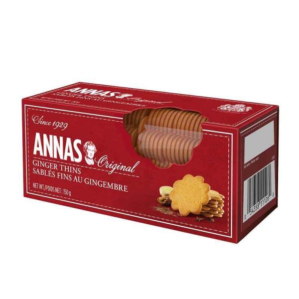 Anna’s Original Ginger Thins Biscotti 150g