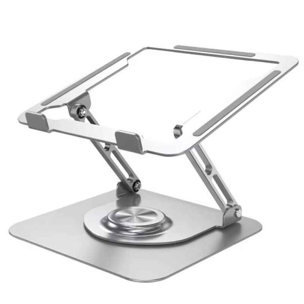 Foldable Aluminum Laptop Stand With 360° Rotation - Image 2