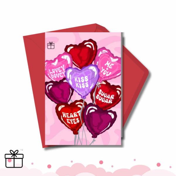 Personalized Valentine’s Lovers Greeting Card