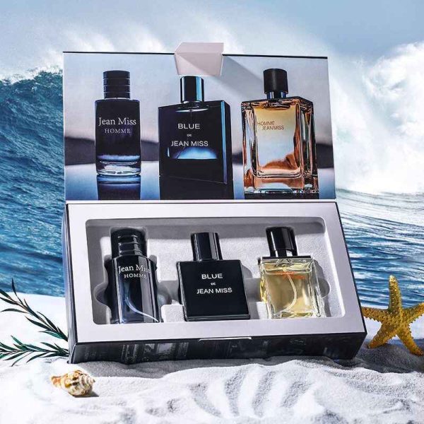 3in1 Blue Jean Mss Perfume Gift Set For Him