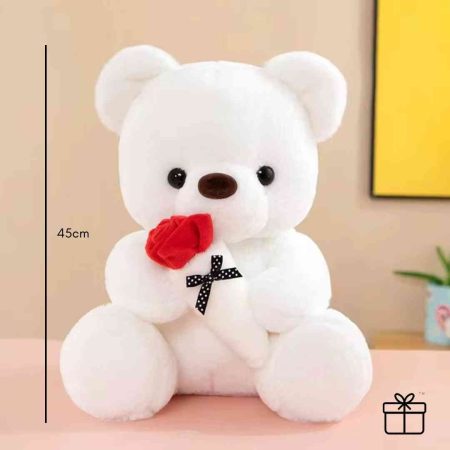 45cm Huggable Fluffy Teddy Bear Valentine Romantic Gift