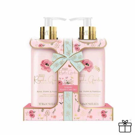 Baylis & Harding's Royale Garden Rose, Poppy & Vanilla Luxury Hand Care Gift Set