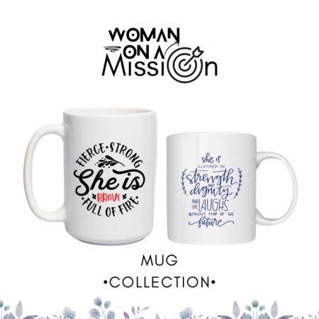 Woman On A Mission IWD Sublimation Ceramic Mug