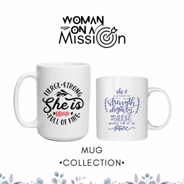 Woman On A Mission IWD Sublimation Ceramic Mug
