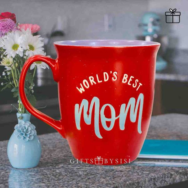 Big Red World’s Best Mom Mug