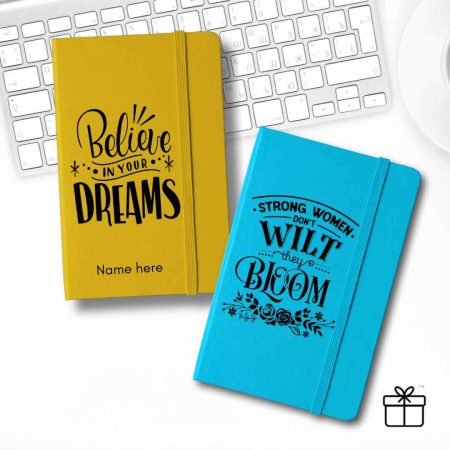 Personalized Inspirational Women’s Moleskin Journals